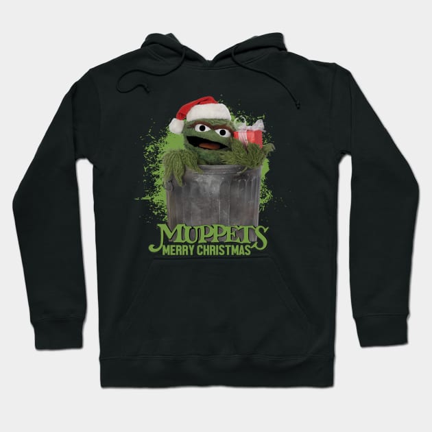 Muppets Merry Christmas Carol Hoodie by jorinde winter designs